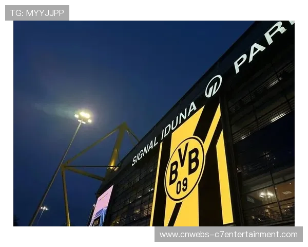 多特蒙德主场氛围热烈，威斯特法伦球场助威